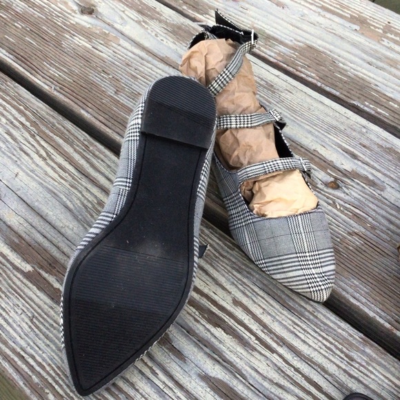 Torrid Plaid Triple Buckle 
Women’s Flats Size 9 W - Picture 4 of 8
